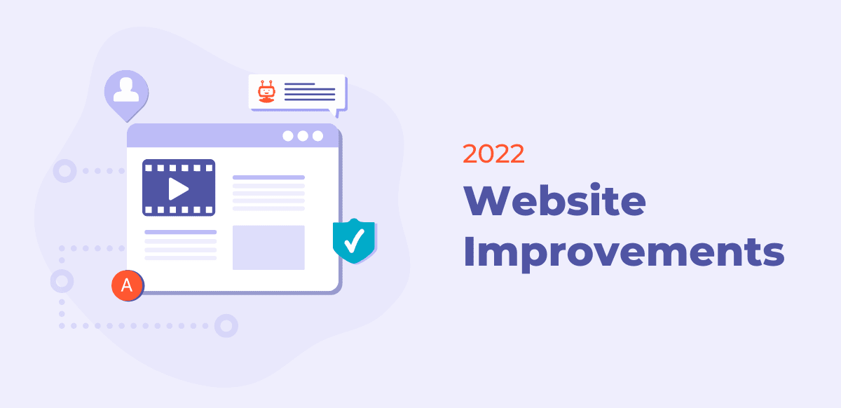 2022 website improvements