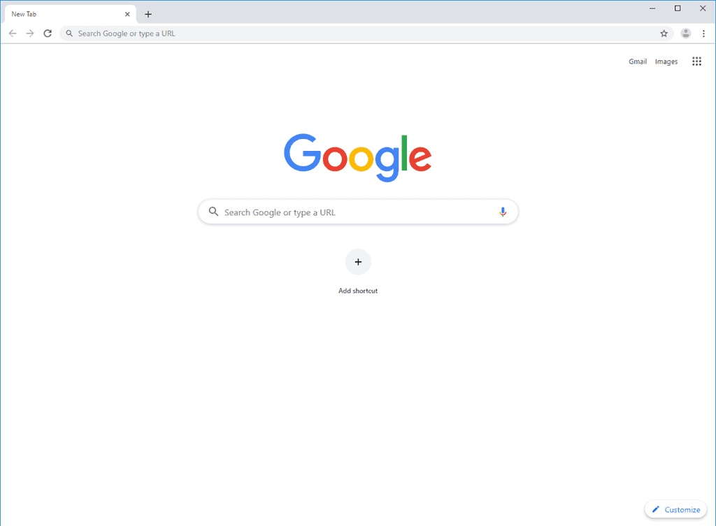 Google Chrome 75 screenshot